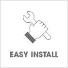 Dễ dàng lắp đặt